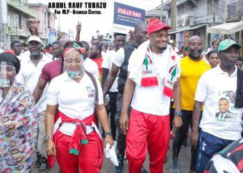 Ayawaso Central went Agog as “MAHAMA B3 Ba/ Rauf Afa” Walk, Scary