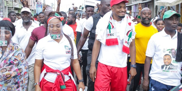 Ayawaso Central went Agog as “MAHAMA B3 Ba/ Rauf Afa” Walk, Scary