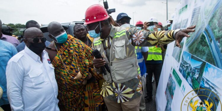 POKUASE INTER-CHANGE: Ghanaians laud John Mahama, & Nana Addo for Supervising the project