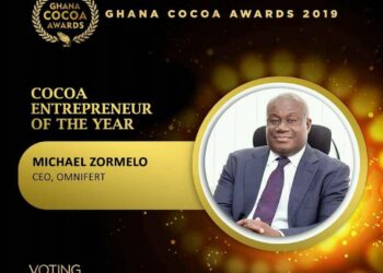 Ghana 2020 Cocoa Award Adjudged Ominifert CEO Entrepreneur of the Year