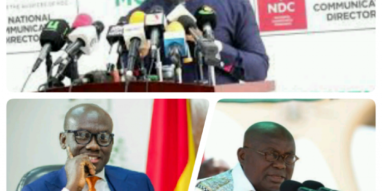 NDC Shocked over the Mystical USD$170 million Debt NPP brought for Ghanaians to Pay