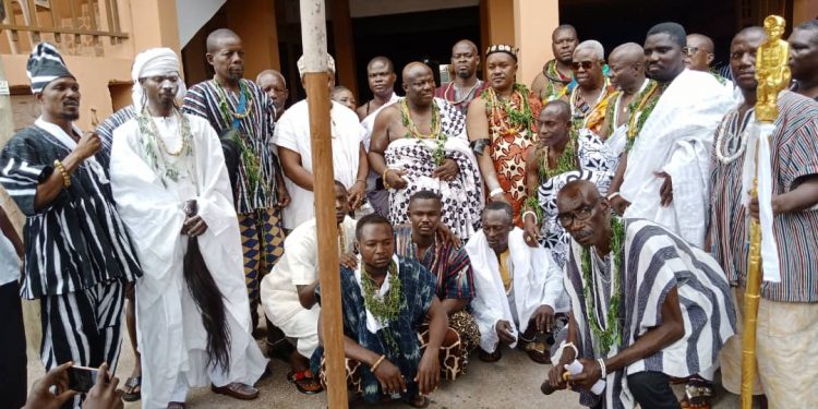 Gbee Womli Apenkwa  Outdoors New Chiefs….. As They Pledged Developmental Projects