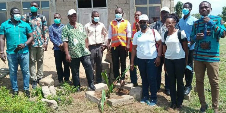 Ada West NCCE Participates In Green Ghana Tree Planting Exercise