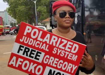 NDC Youth Demo: Girl Afoko Demands Justice for her Uncle