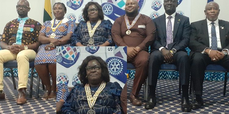 ROTARIANS’ District Governor , 9102 visits Ghana
