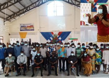 NCCE, National Security In Sensitization Tour in Ada West District