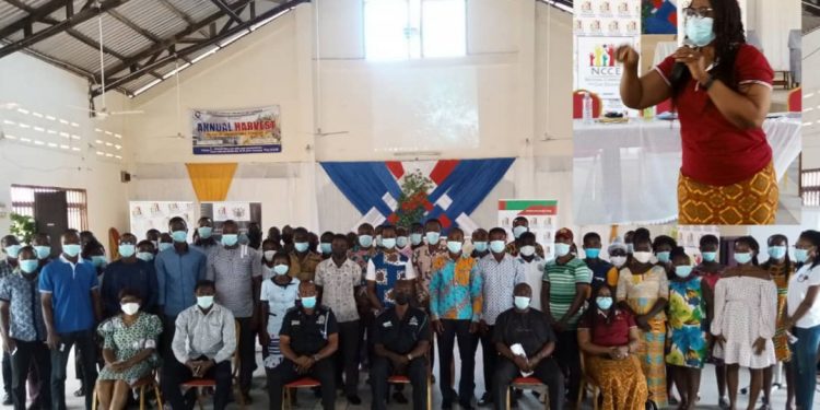 NCCE, National Security In Sensitization Tour in Ada West District