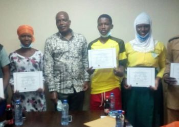 East Ayawaso MP Received Certificates of 5 Youngsters Trained