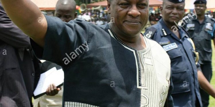 Pres. Mahama Visited The Grave of Comrade Mahama Adams To Mark His 19 Yrs. of Demise