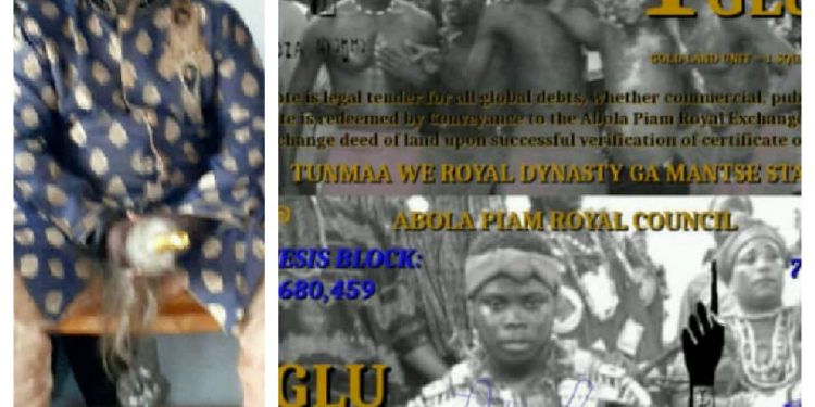 PRIVATE CURRENCY: KING OYANKA MAKES GLOBAL HISTORY IN USA
