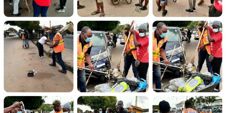 NADMO Embarked on Clean Up Exercise In La – Nationaltymes.com