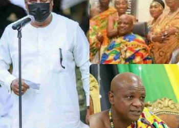 “Never Say Die” Is An Inspiration to NDC Party, Pres. John Mahama tells Torgbui Afede