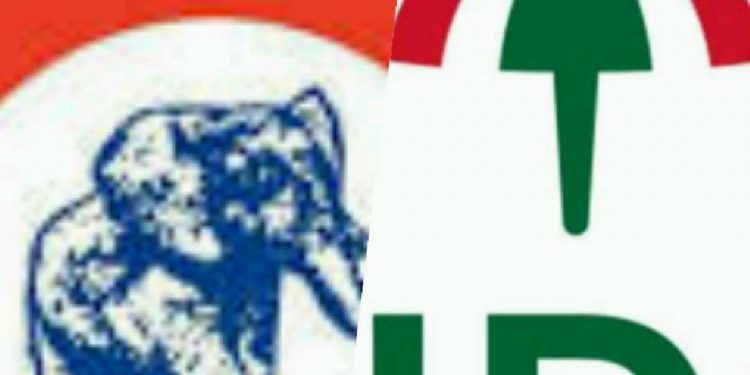 Kintampo North NDC, NPP Youth Wings Embarked on a Joint Clean-up exercise