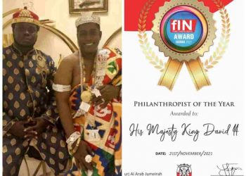 Vice-Chairman of Anamase Alliance Council & Abola Piam Royal Dynasty Receives Dubai Philanthropist Award