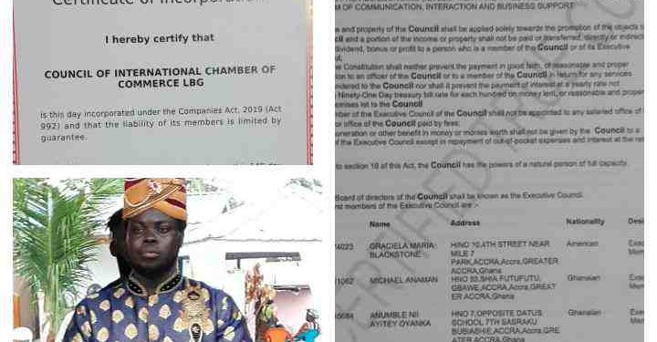 Beware of CICC Impersonators  in Ghana, Founder/Prez.  Warns Gen. Public