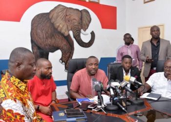 NPP Rehearses With Another Violence At Polling Station Elections Ahead of 2024
