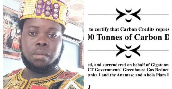 KING OYANKA’S AMERICAN ROYAL BANKNOTES GOES GLOBAL WITH $12M WORTH OF CARBON CREDIT