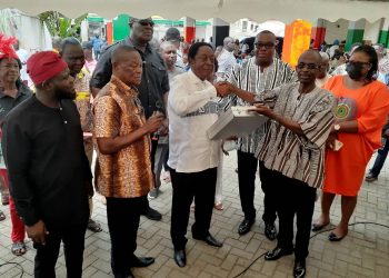 GOVERNOR, BANK OF GHANA LAUNCHED GHC8.2m AHOTO PROJECT FOR NDC