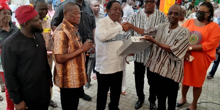 GOVERNOR, BANK OF GHANA LAUNCHED GHC8.2m AHOTO PROJECT FOR NDC