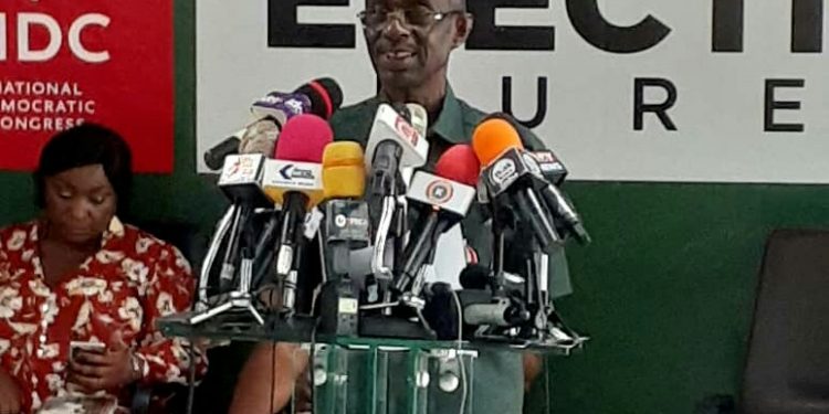 NDC FINALLY  RELEASES ELECTIONS TIME TABLE