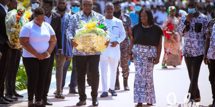 MAHAMA; PROF. NAANA COMMEMORATED 10TH ANNIVERSARY OF ATTA-MILLS’ DEATH