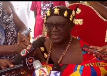 JAPEKROM PARAMOUNT CHIEF CALLS FOR PEACE AMONG CHIEFS AND PEOPLE OF JAMAN SOUTH TRADITIONAL AREA