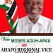 ‘I AM FOCUSED ON UNITY AND “OPERATION 6/6 SEATS” COMES 2024 GENERAL ELECTIONS’: MOSES ADUH-APAU – ASPIRING AHAFO REGIONAL VICE CHAIRMAN