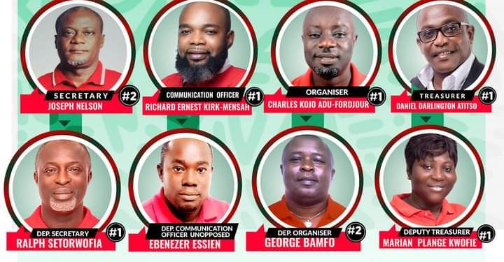 WESTERN REGIONAL NDC ELECTION CONFERENCE  RESULTS