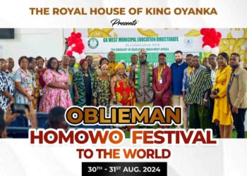 ROYAL HOMOWO FESTIVAL IN THE MAKING AT OBLIEMAN-OPA, AMASAMAN