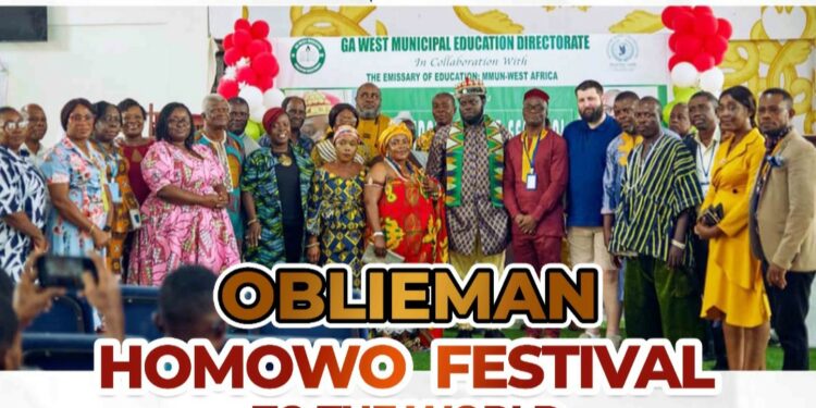 ROYAL HOMOWO FESTIVAL IN THE MAKING AT OBLIEMAN-OPA, AMASAMAN