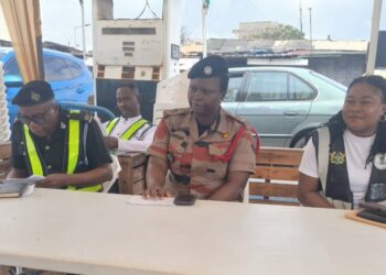 NADMO Holds Drive Safely Programme for La Drivers