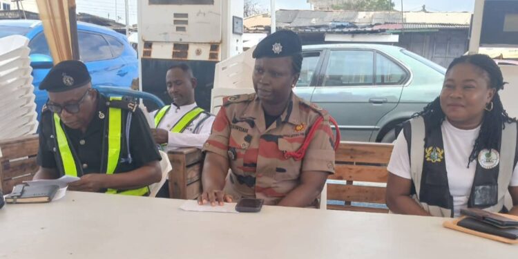 NADMO Holds Drive Safely Programme for La Drivers