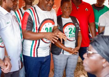 Gt. ACCRA NDC CHAIRMAN STARTS OPERATIONS 25 SEATS PROJECTS
