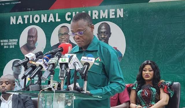 NDC Urges Calm, Condemns Looting of State Warehouses