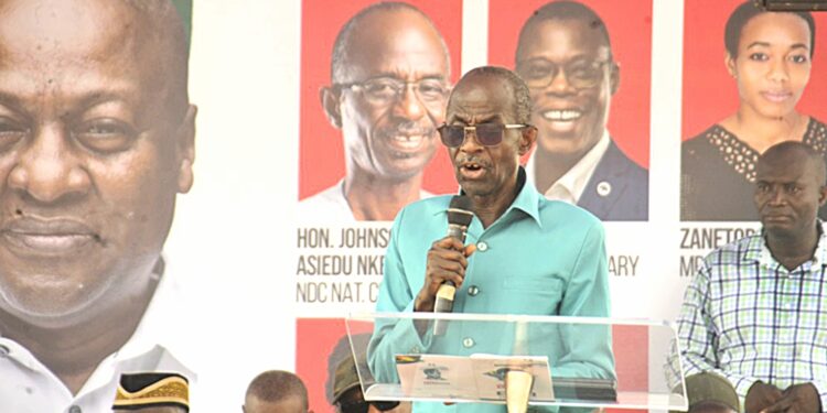 Akufo-Addo Rewarding Wrongdoers Like Hawa Koomson and Bryan Acheampong – Asiedu Nketia Slams Government