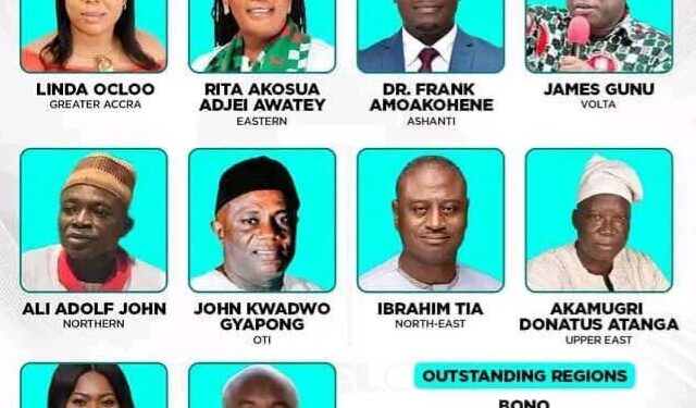 Prez. Mahama Names First Batch of Regional Ministers