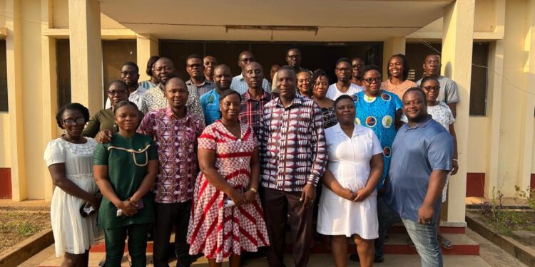 Hon. Maxwell Lukutor Engages South Tongu Health Directorate to Boost District Healthcare