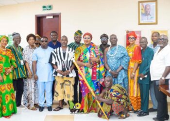 Kpone Paramount Chief Engages GFZA Boss on Community Development and Collaboration
