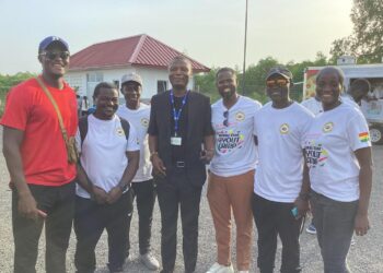 Ghana Gears Up for Flag Football Glory: Minister Welcomes NFL Star Brian Asamoah & Delegation