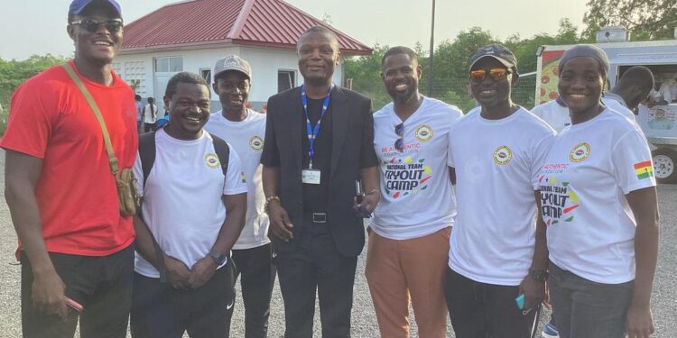 Ghana Gears Up for Flag Football Glory: Minister Welcomes NFL Star Brian Asamoah & Delegation
