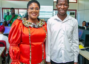 Dr. Agnes Naa Momo Lartey Backs ‘One Million Coders’ Launch, Announces Free Sanitary Pad Initiative
