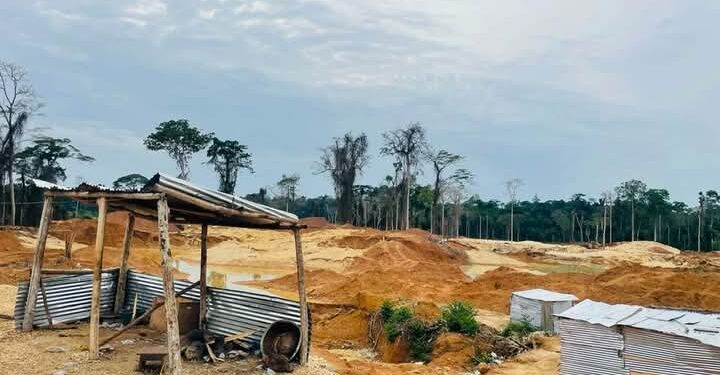 Galamsey Crackdown: 47 Arrested, Heavy Equipment Seized in Major Police Raid on Samreboi Forests and Tano River