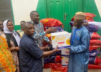 Hon. Maxwell Lukutor Spreads Eid Joy with Generous Donation to South Tongu Muslim Communities