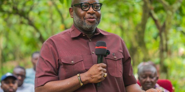 COCOBOD CEO Concludes Nationwide Tour with Visit to Volta Region Cocoa Farmers