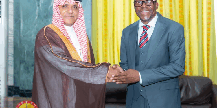 Saudi Arabian Ambassador Visits Speaker of Parliament