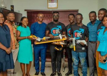 NEIP Director Eric Adjei Empowers June 3 Disaster Survivor with Business Support