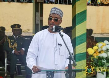 Interior Minister Commends Immigration Recruits at Assin Fosu Passing-Out Parade