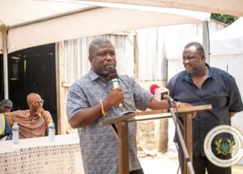 Volta Regional Minister Tours Ketu South, Engages Aflao Chief on Development Concerns