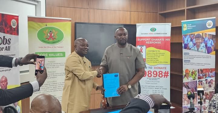 Ghana AIDS Commission, YEA Partner to Empower Youth as HIV Ambassadors