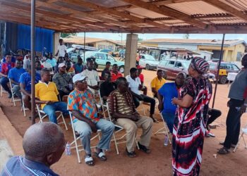 South Tongu MCE Engages Transport Operators and Artisans to Strengthen Community Dialogue